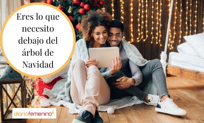 Imágenes con frases para ligar en Navidad