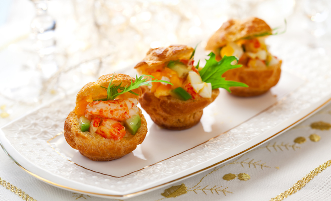 Cómo hacer saladitos navideños para veganos