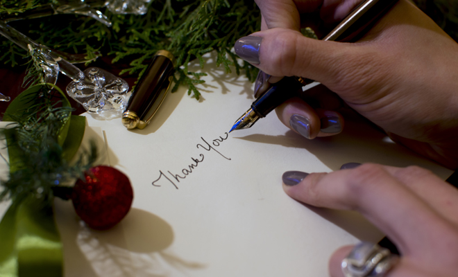 Consejos para escribir una carta navideña a tu novio