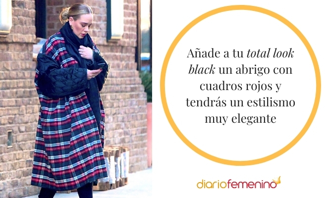 Un abrigo de cuadros, ideal para lucir looks elegantes