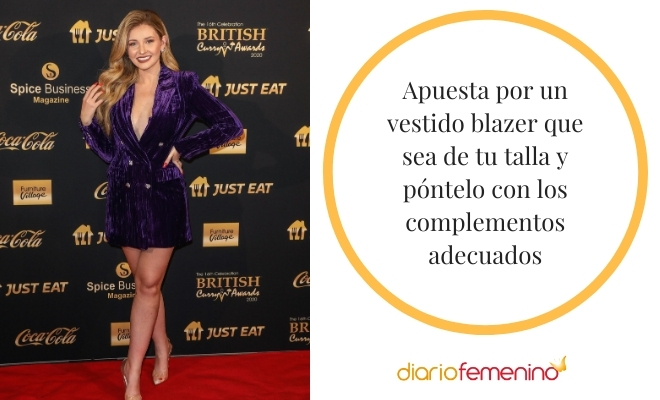 Los mejores consejos para combinar un vestido blazer