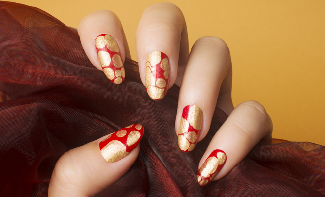 Ideas de uñas para el 14 de febrero