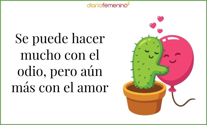 Tarjeta sobre lo bonito del amor para redes en San Valentín