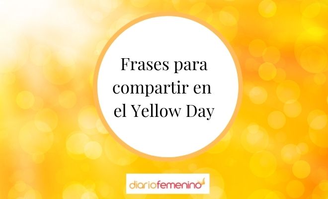 35 frases muy alegres para el Yellow Day: el día más feliz del año