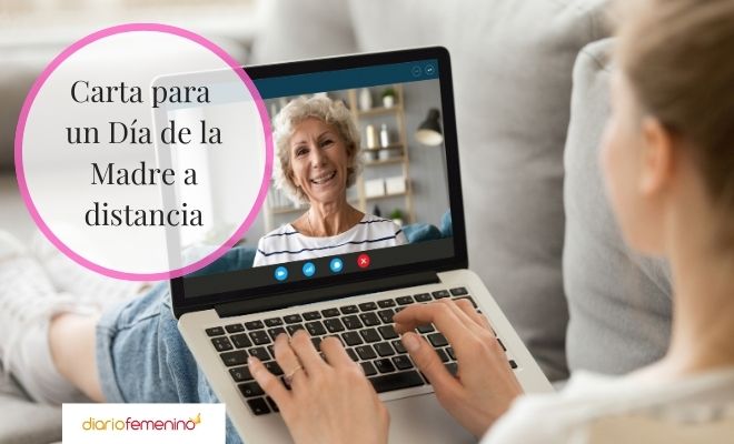 Carta para celebrar un Día de la Madre a distancia