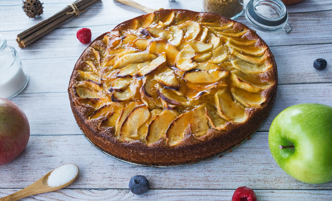 Receta de tarta de manzana para el Día de la Madre