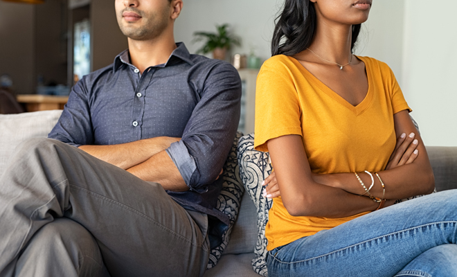 Problemas de pareja cuando se antepone la familia política