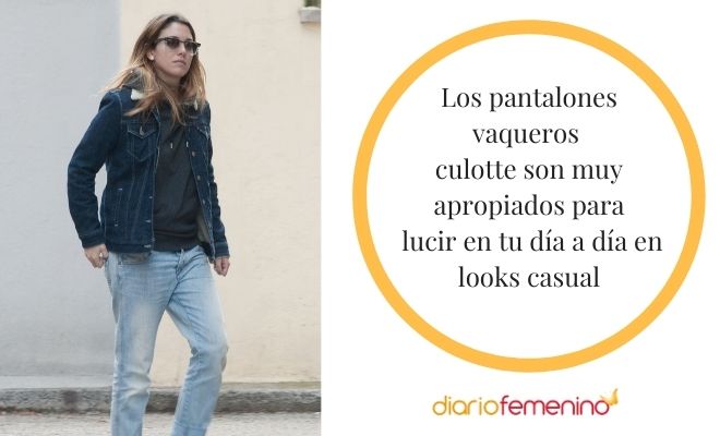 Looks casual para lucir tu pantalón vaquero culotte