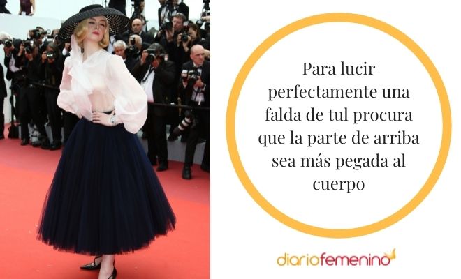 Maneras de combinar bien una falda de tul