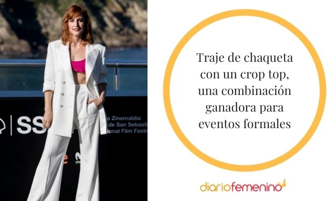 Formas de lucir un crop top en looks formales