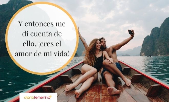 Frases bonitas para las fotos con tu novio