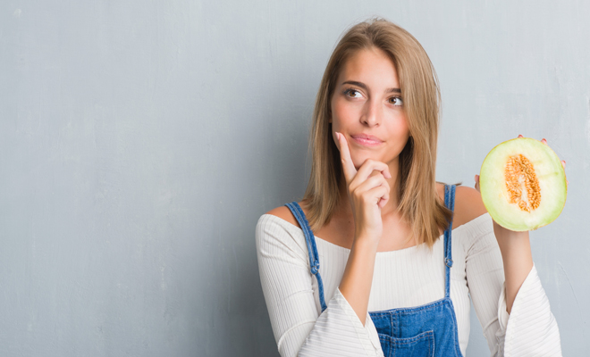 Trucos para elegir un buen melón en la frutería