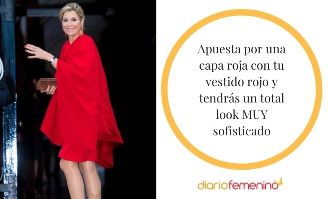 Looks elegantes con un vestido de color rojo