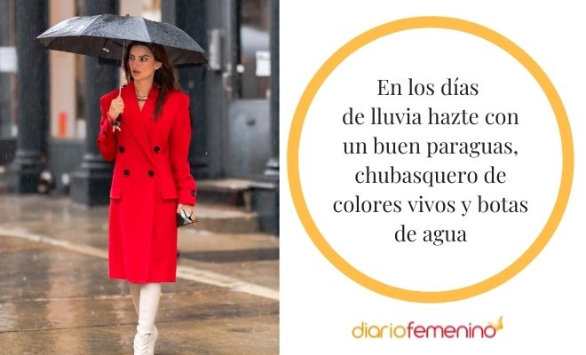 Looks que debes ponerte en los días de lluvia