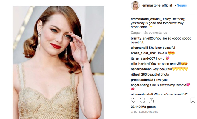 Los tatuajes de Emma Stone