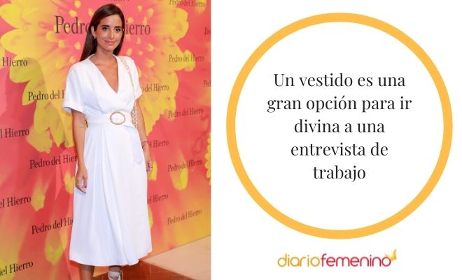 Un vestido sencillo es perfecto para ir a una entrevista de trabajo