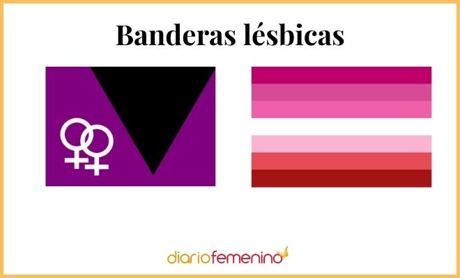 ¿Cómo son las banderas lésbicas?