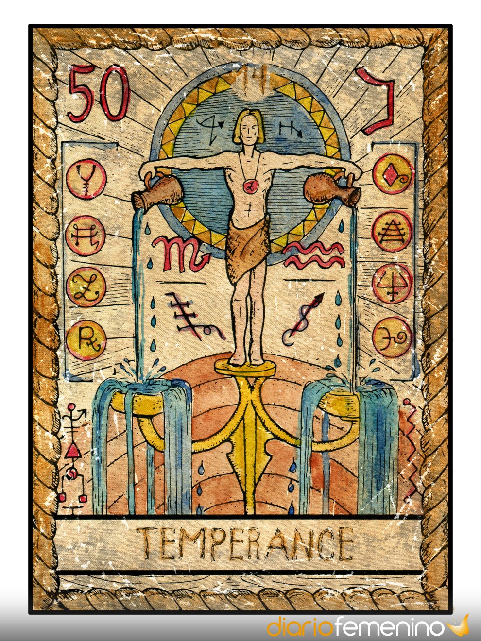 Tarot: el significado de la carta La Templanza