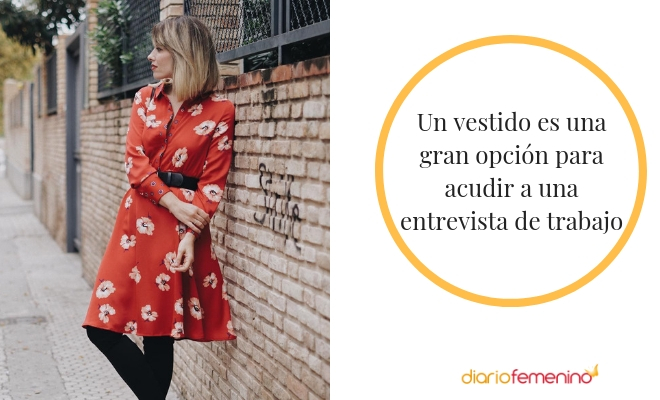 Un vestido sencillo es perfecto para ir a una entrevista de trabajo