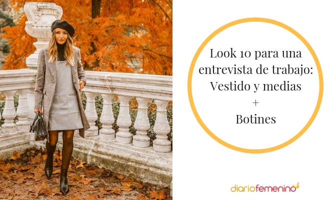 Un vestido sencillo y discreto, perfecto para una entrevista de trabajo