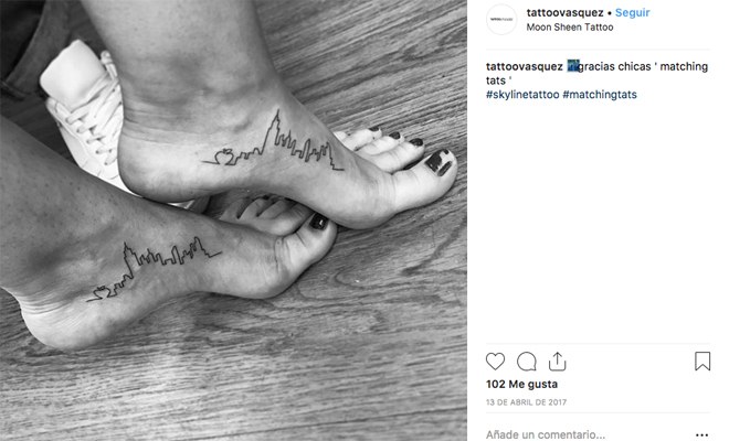 Tatuaje inspirado en Nueva York