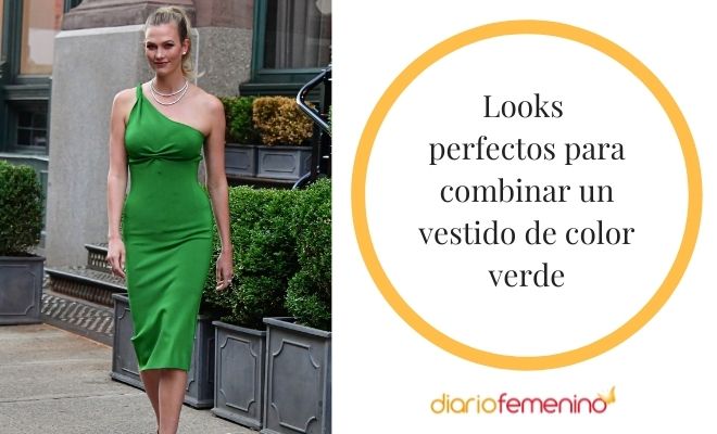 navegación Perder Avispón Ideas para combinar un vestido verde: looks geniales cargados de color