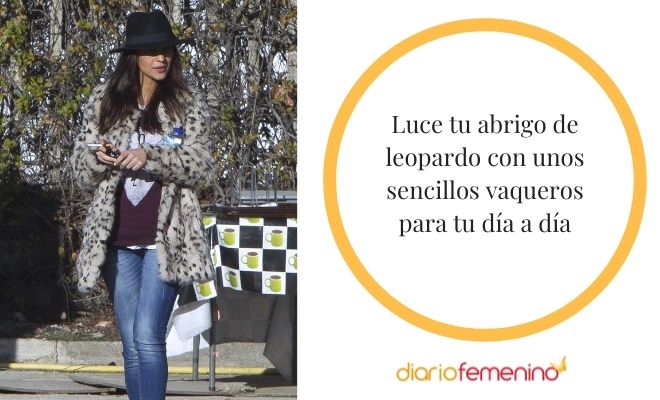 Cómo lucir un abrigo de leopardo a diario