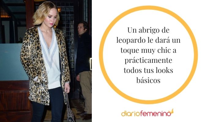 Formas diferentes de llevar un mismo abrigo de leopardo