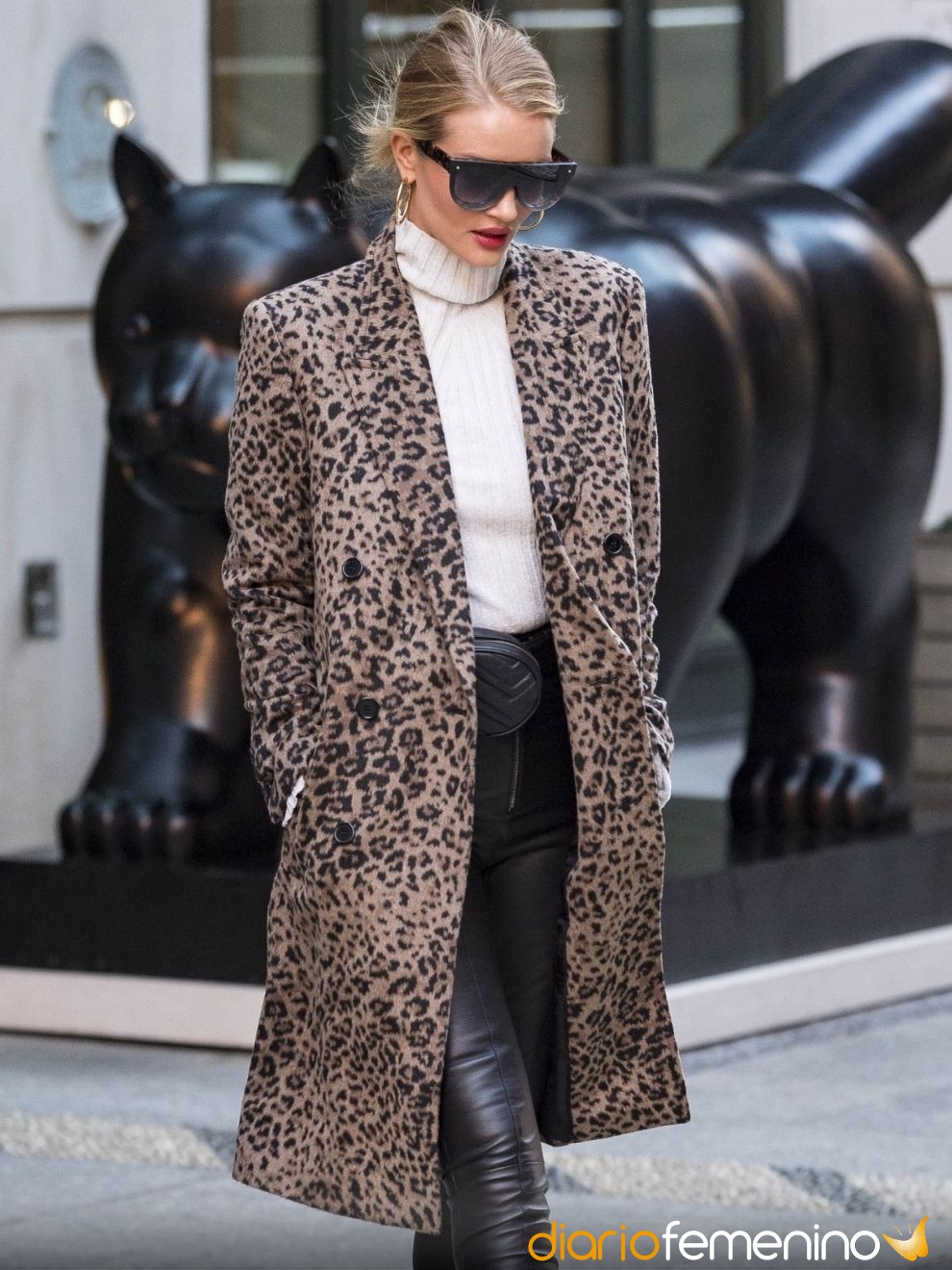 Saludar Levántate Renacimiento Tips para combinar un abrigo de leopardo: presume de look animal print