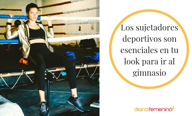 No olvides tu sujetador deportivo para ir al gimnasio