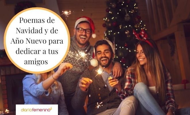 Poemas de Navidad y Año Nuevo para tus amigos