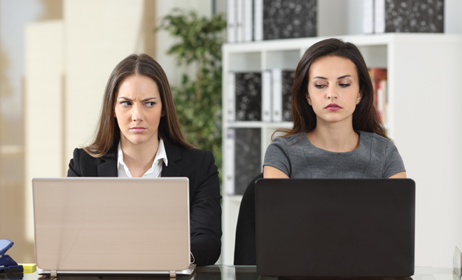 Cómo controlar los celos y la envidia en la oficina