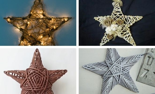 humor corona Dormitorio Cómo hacer originales estrellas de Navidad para tu árbol: ideas para 2022