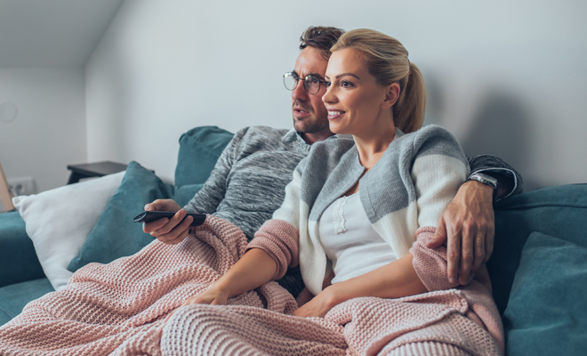 El San Valentín de Libra será de peli y manta
