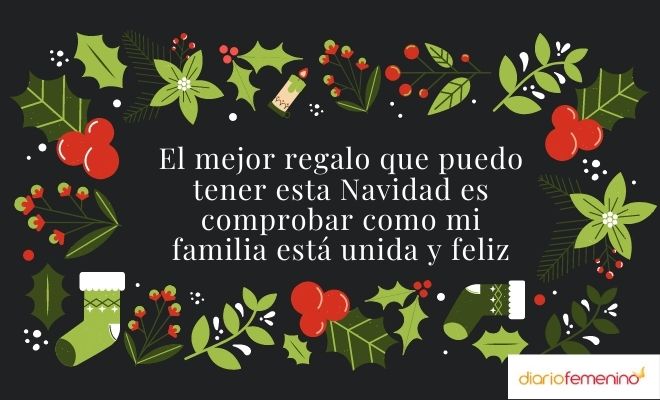 Mensajes navideños para tu familia