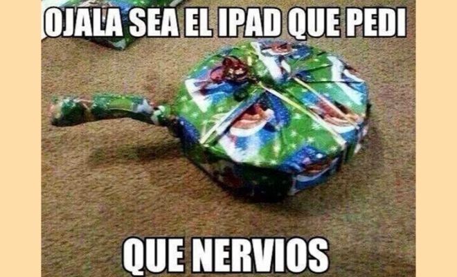 Meme sobre los regalos del Día de Reyes