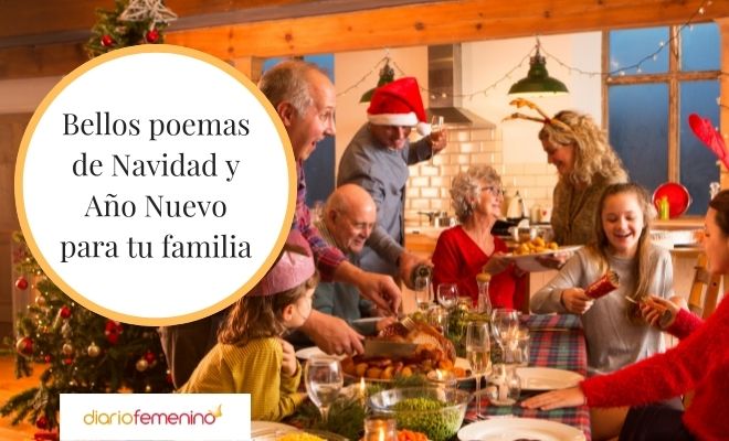 Poemas de Navidad y Año Nuevo para dedicar a la familia: versos especiales