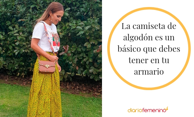 Hazte con una camiseta de algodón, un gran aliado para el verano