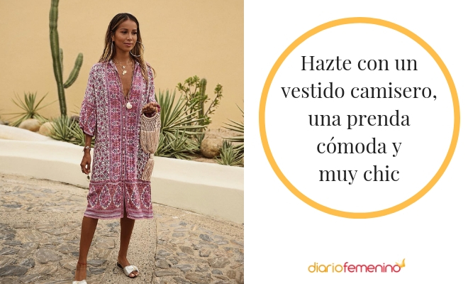 ¿Qué te parecen los vestidos camiseros?