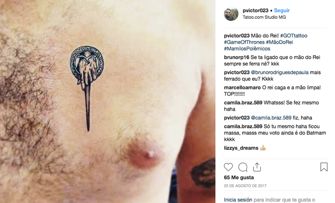 ¿Te haría un tattoo inspirado en una serie de televisión?