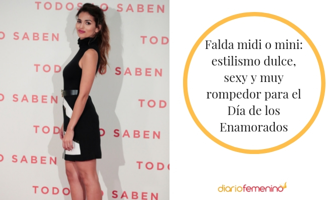 Apuesta por una falda mini en San Valentín
