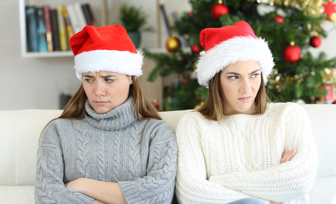Cómo solucionar problemas de pareja en Navidad