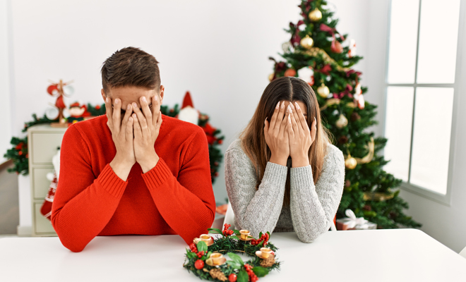 Formas de evitar discutir con tu pareja en Navidad