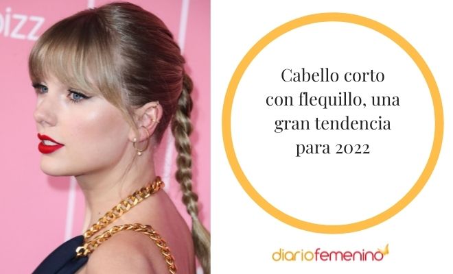 El cabello corto con flequillo de tendencia en 2022