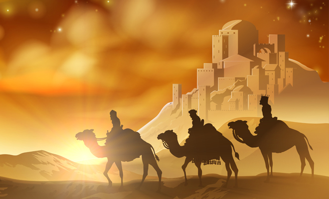 Así es la historia de los Reyes Magos