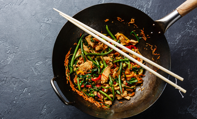 Recetas al wok con carne: fáciles, rápidas y para chuparse los dedos
