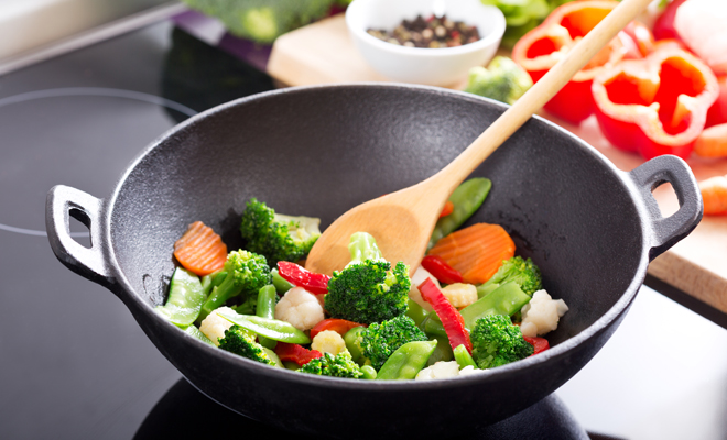 arcilla preocuparse Procesando 4 recetas al wok con verduras: rápidas, originales y suculentas