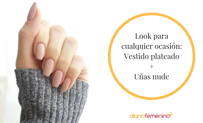 Cómo pintarse las uñas para un vestido plateado: combina tu manicura