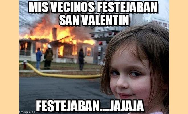 Divertido meme para compartir en San Valentín