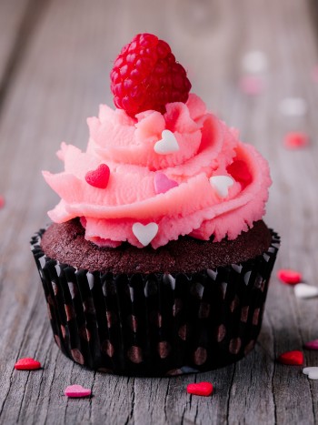 Tartas, postres y cupcakes para celebrar San Valentín